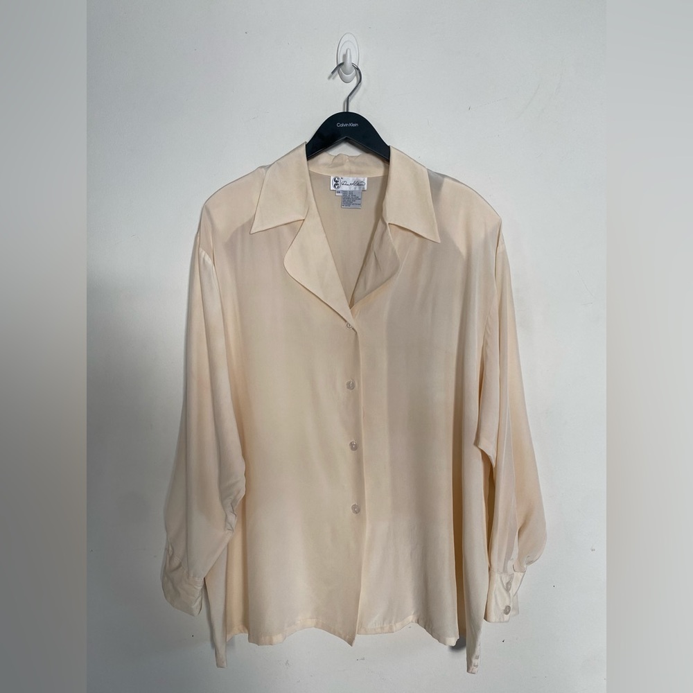 Diane Gilman silk top